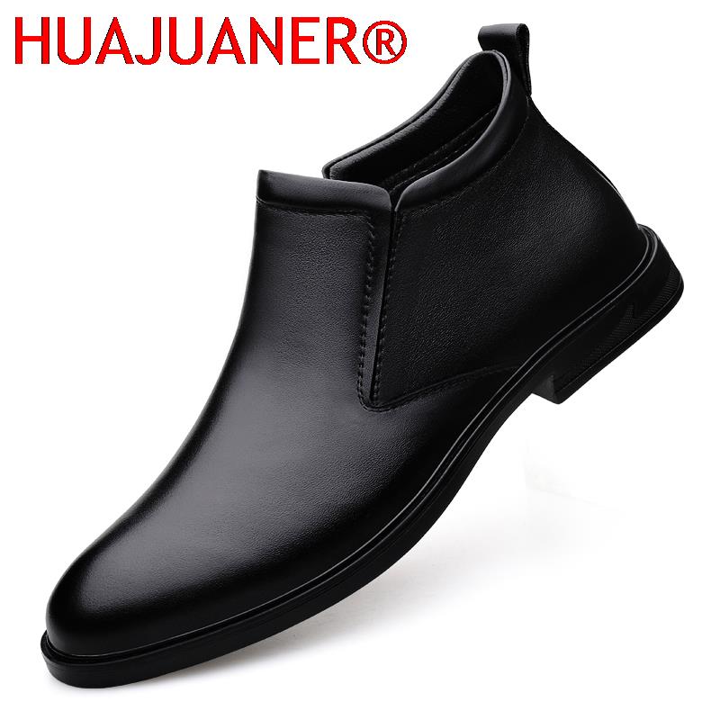 Formal Dress - Chelsea bottes noir hommes bottes courtes