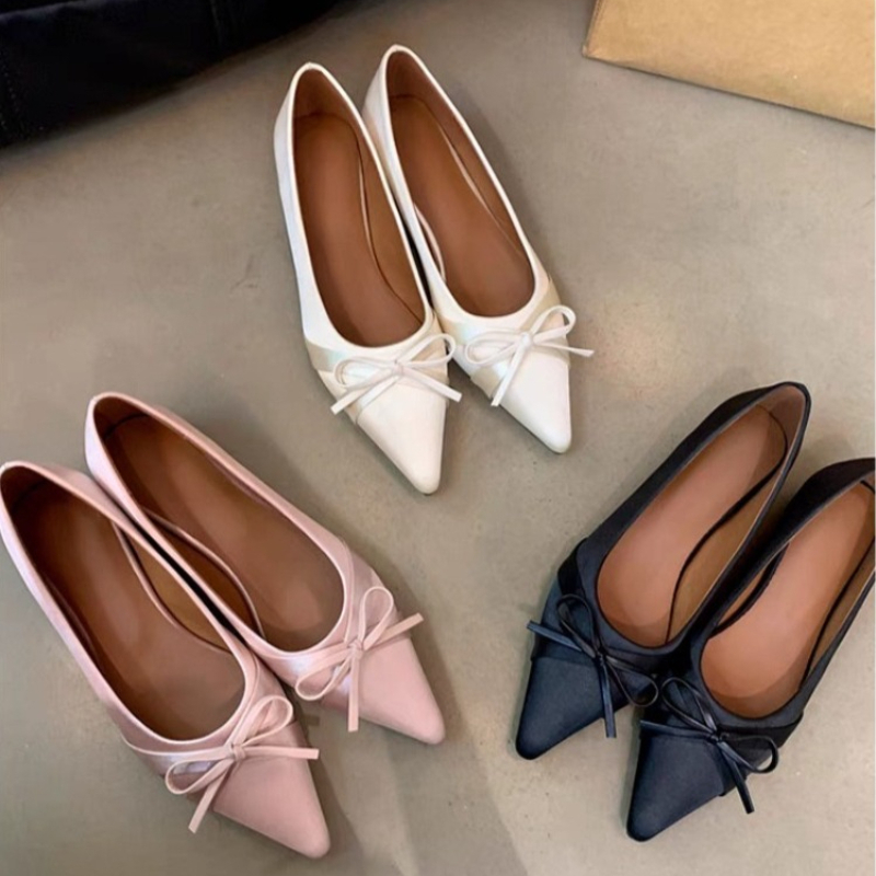 Womens Heels - Nouvelles sandales plates décontractées en mousseline