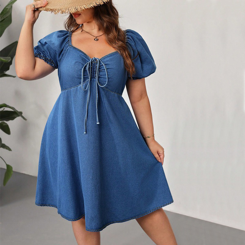 Benuynffy grande taille chérie - Midi Dress avis et prix