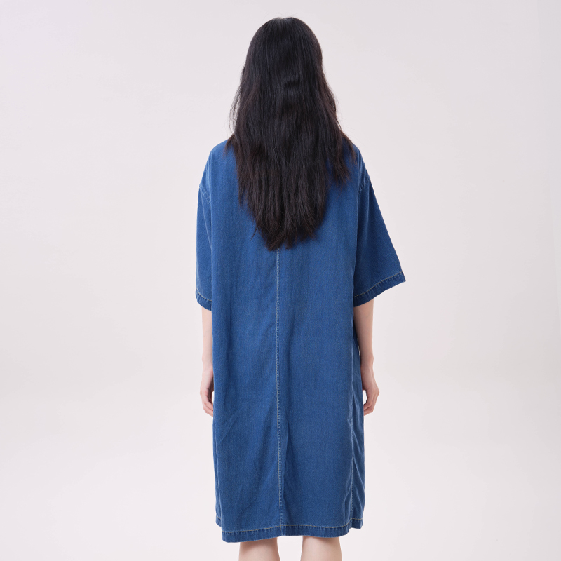 Robe en denim Lyocell MOVEUP à - Midi Dress avis et prix