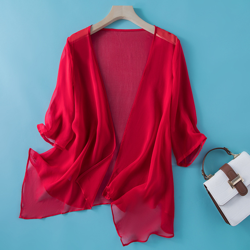 Winsleter-Cardigan de protecti - Silk Blouse avis et prix