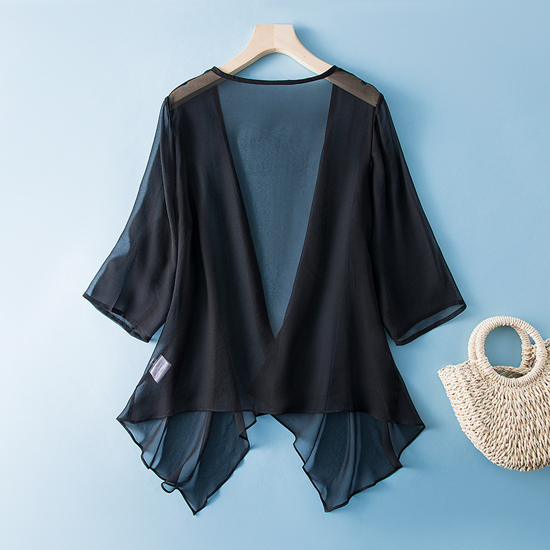 Winsleter-Cardigan de protecti - Silk Blouse avis et prix
