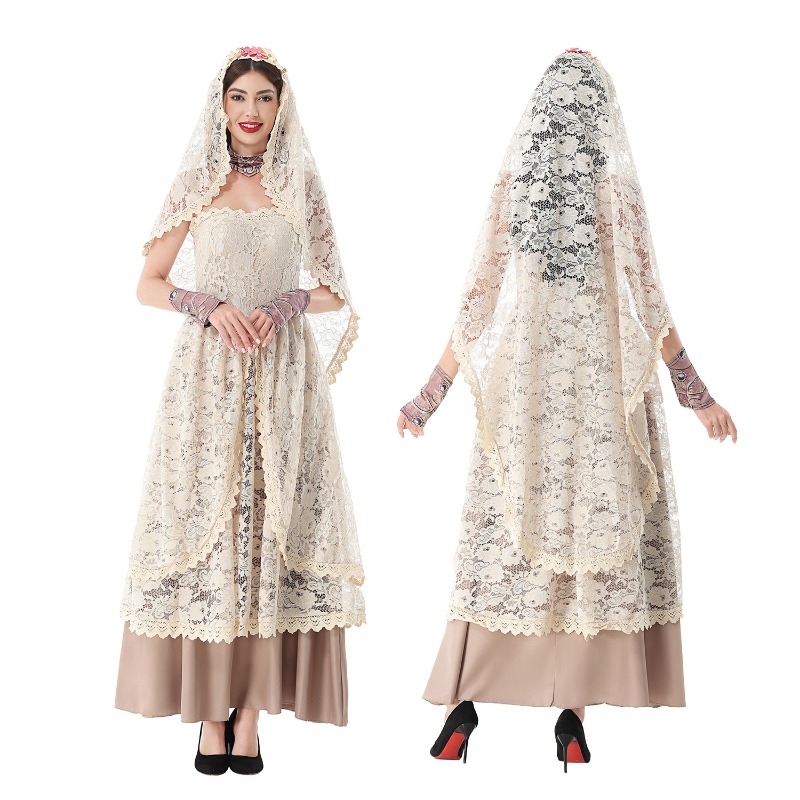 Robe longue vintage en dentell - Lace Dress avis et prix