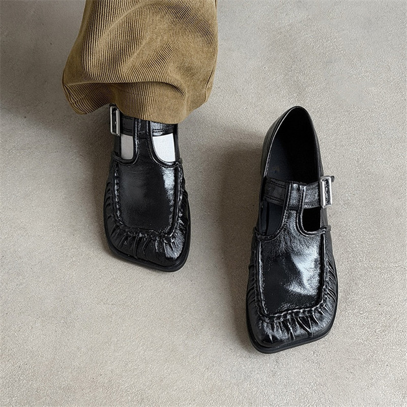 Chaussures en cuir véritable p - Womens Heels avis et prix