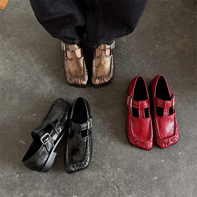 Chaussures en cuir véritable p - Womens Heels avis et prix
