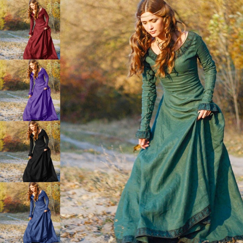 Robe longue médiévale pour fem - Lace Dress avis et prix