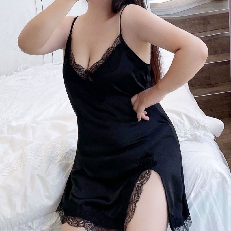 Robe de nuit nuisette sexy en  - Lace Dress avis et prix