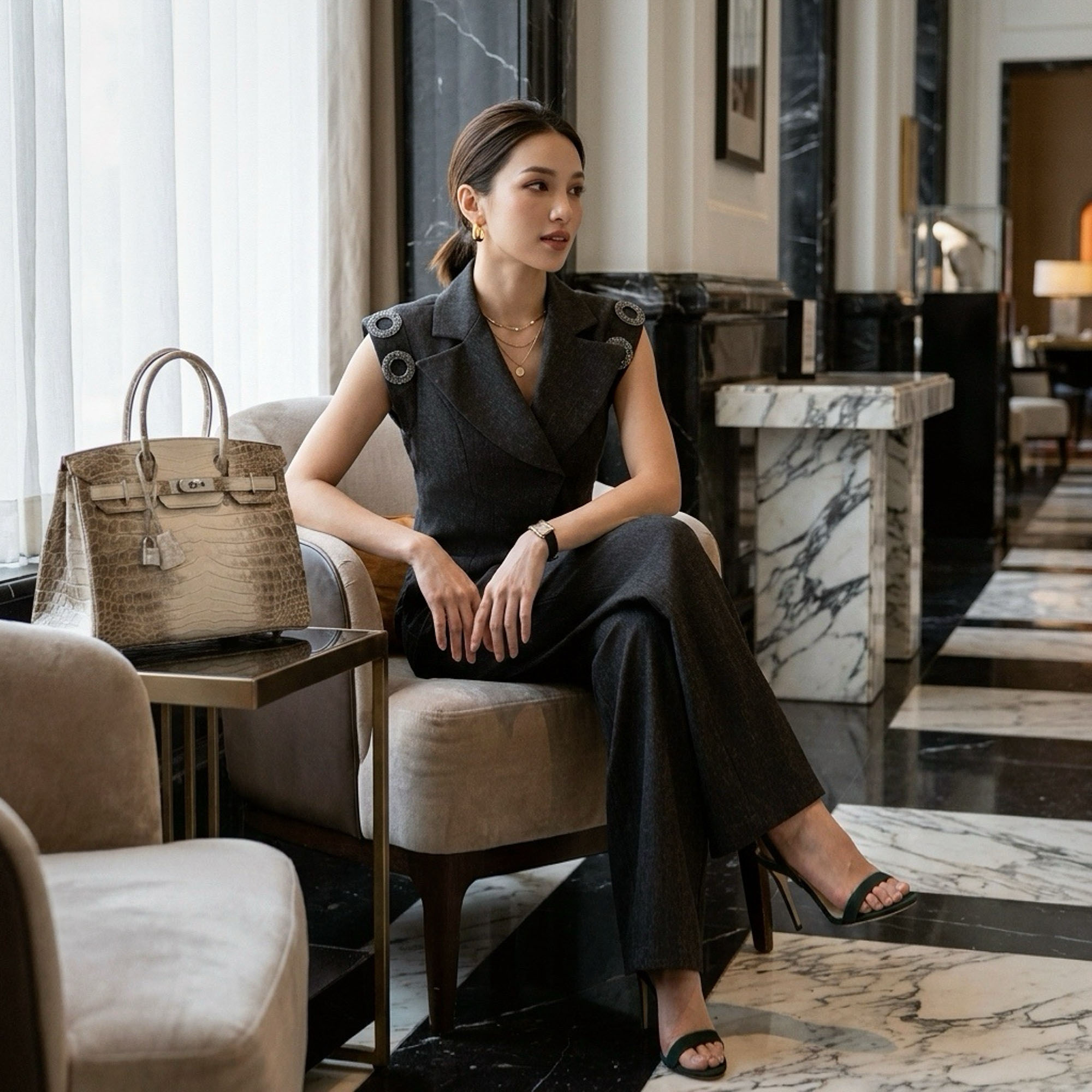Ensemble tailleur élégant avec - Womens Blazer avis et prix