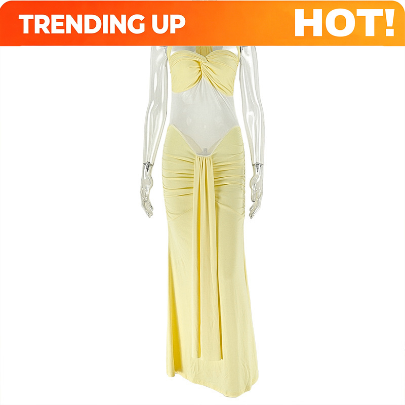 Robe moulante dos nu à licou p - Midi Dress avis et prix