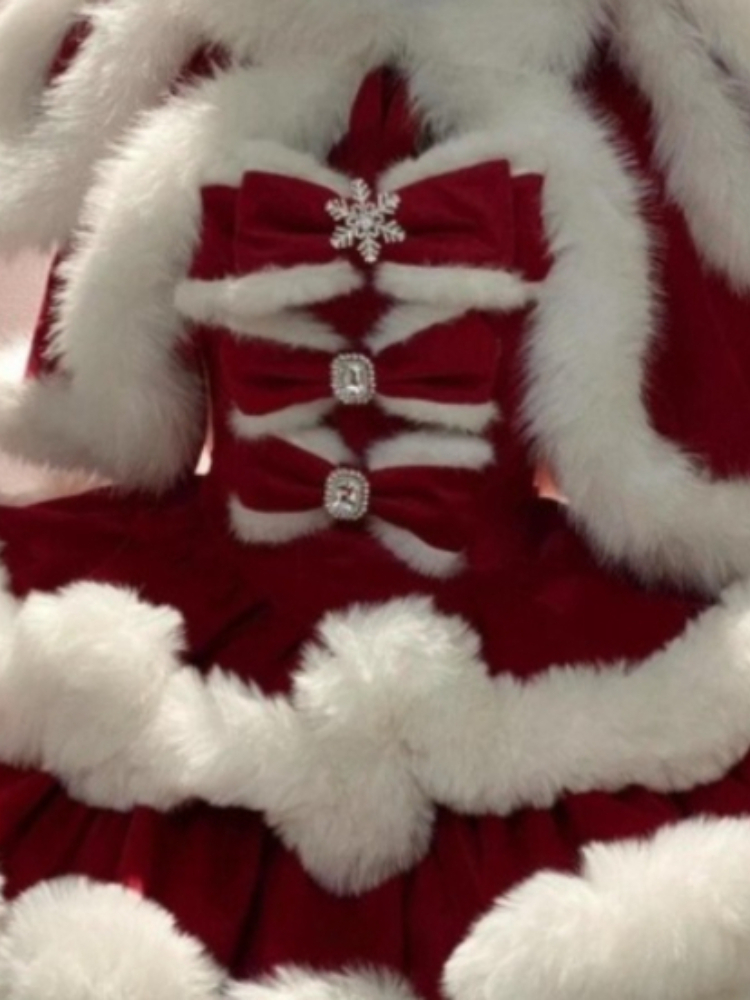 Ensemble de princesse de noël  - Women'S Red Formal Wear avis et prix