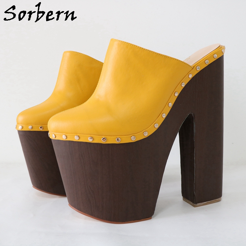 Sorbern-Chaussures Escarpins U - Pump Heel Block avis et prix