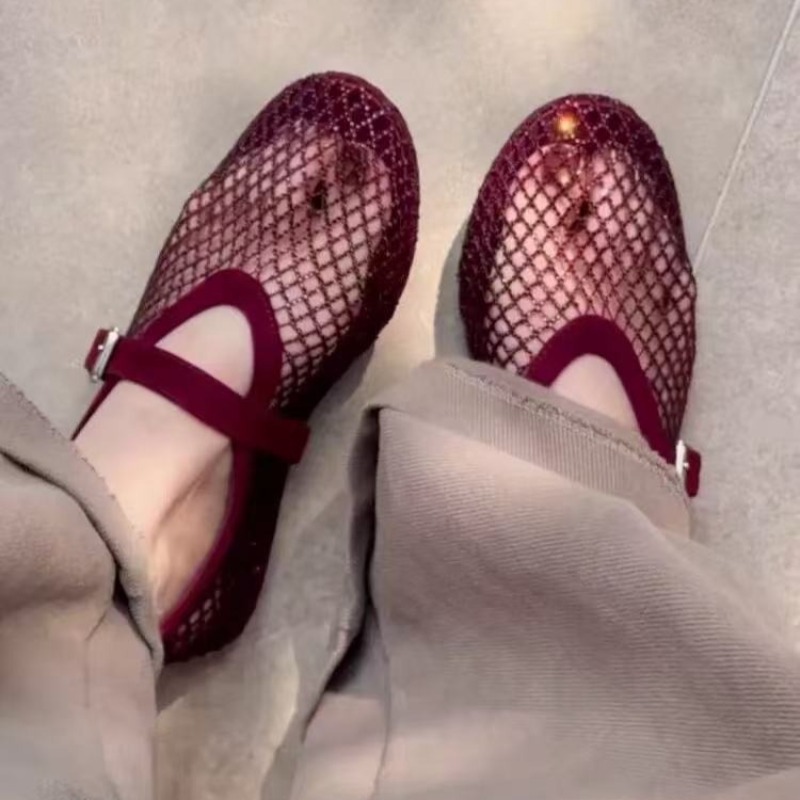 Sandales Baotou ajourées en st - Womens Heels avis et prix