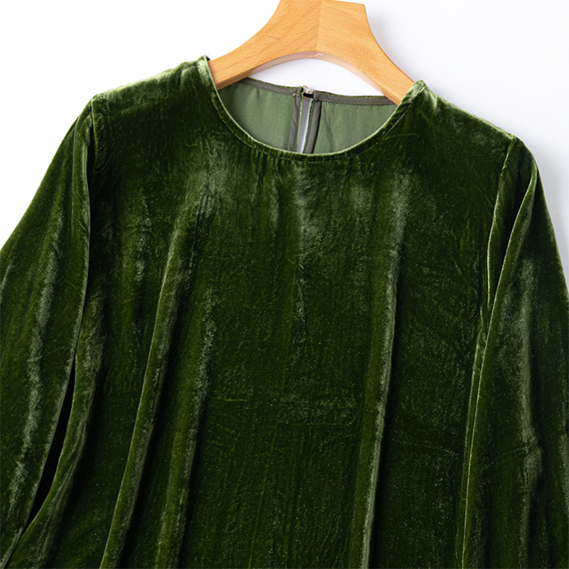 Chemisier en velours de soie p - Silk Blouse avis et prix