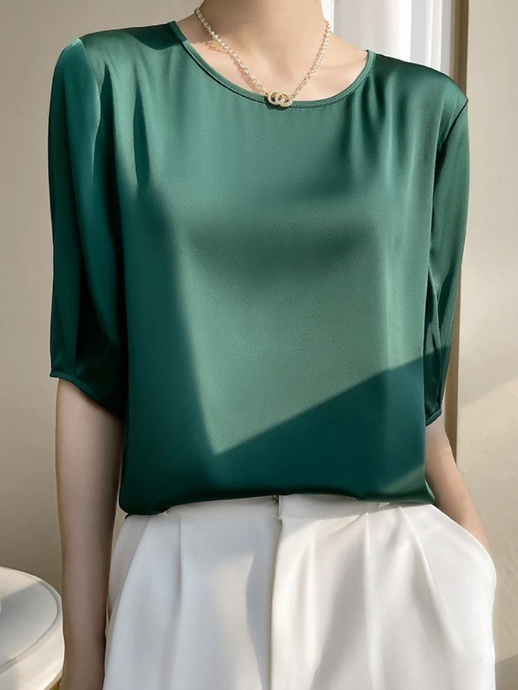 Nouvelle chemise d'été en soie - Silk Blouse avis et prix