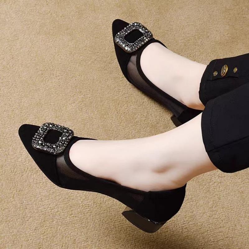 Escarpins élégants à bout poin - Womens Heels avis et prix