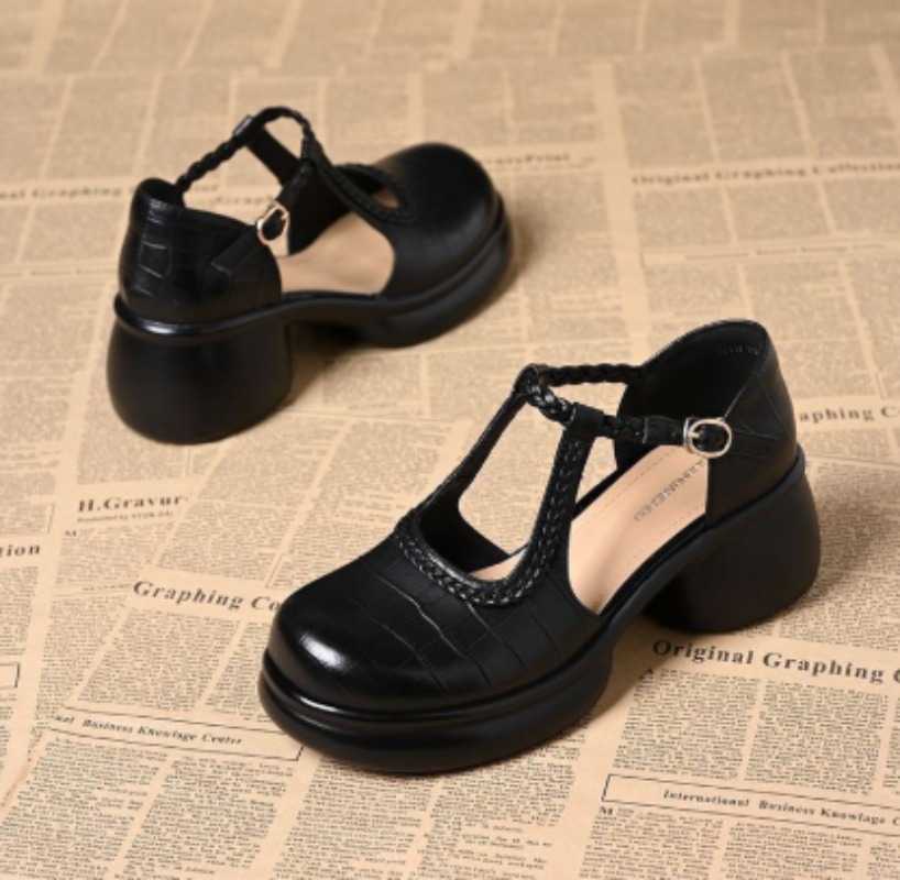 Sandales Mary Jane noires pour - Womens Heels avis et prix